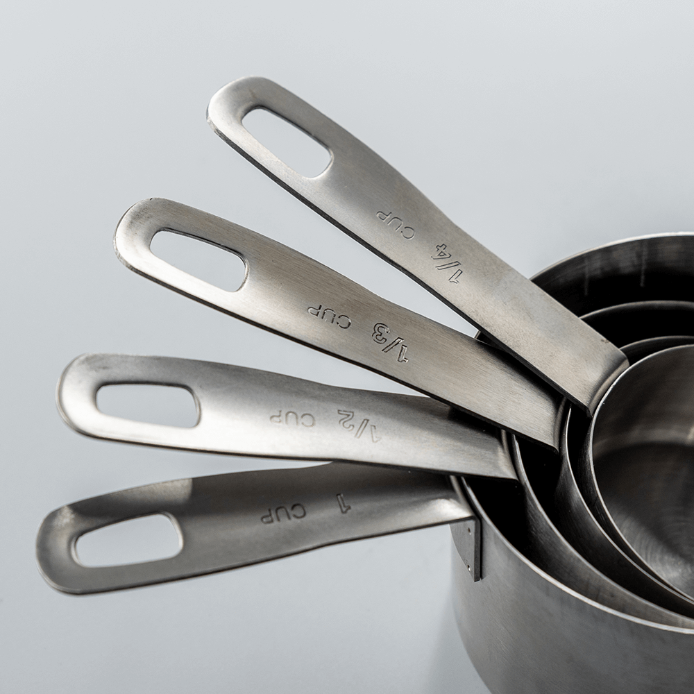 4 Piece Stainless Steel Measuring Cups Malaysia 4998