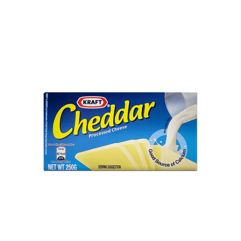 KRAFT Processed Cheddar Cheese | Malaysia | Essentials.MY