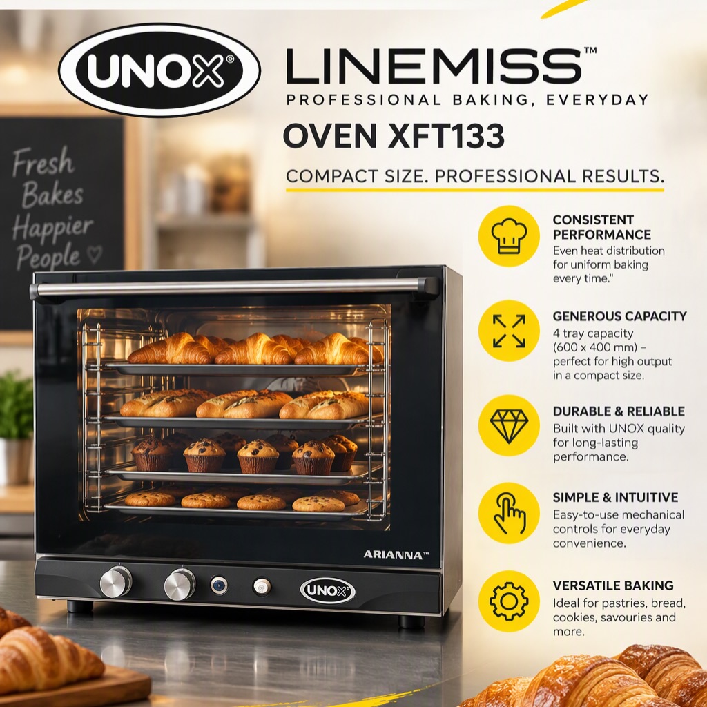 We’re giving 10% off now! Get them units today - and start baking today! 

#unox #essentialsMY #baking #malaysia